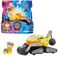 Undercover Paw Patrol Mighty Kinofilm - Basis Fahrzeug von Rubble mit Welpenfigur