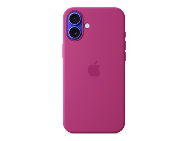 Apple iPhone 16 Plus Silicone Case with MagSafe - Fuchsia