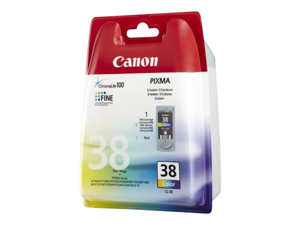 Canon CL-38 - 9 ml - colour (cyan, magenta, yellow)