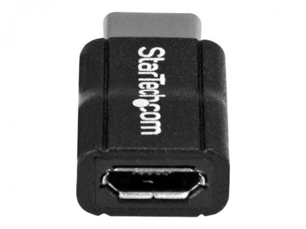 StarTech.com Adattatore USB-C a Micro-USB - M/F - USB 2.0 - USB 2.0 Type-C - USB 2.0 Micro-B - Nero