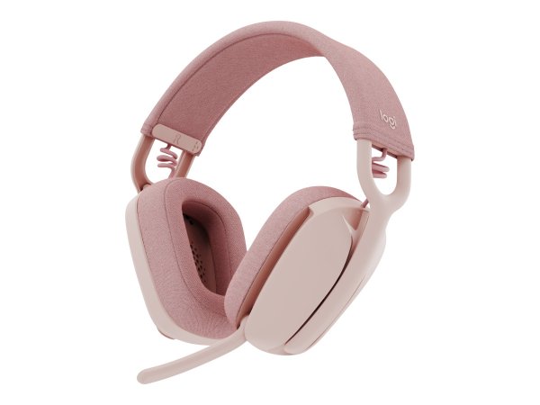 Logitech Zone Vibe 100 - Wireless - Musica e Chiamate - 185 g - Auricolare - Rosa