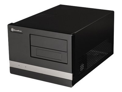 SilverStone SG02-F - Small Form Factor (SFF) - PC - Nero - micro ATX - Acrilico - SECC - Casa/uffici