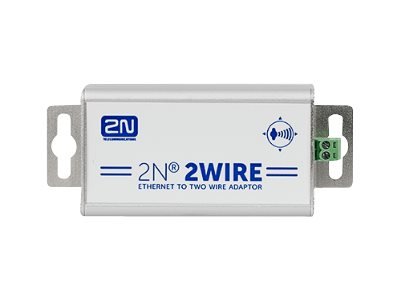 2N Telecommunications 2WIRE-SET OF 2 ADAPTORS - 100 ? - Alluminio - Metallico - 100 - 240 V - 75 mm