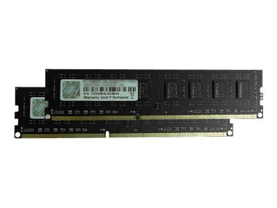 G.Skill 8GB DDR3-1600MHz NT - 8 GB - 2 x 4 GB - DDR3 - 1600 MHz - 240-pin DIMM