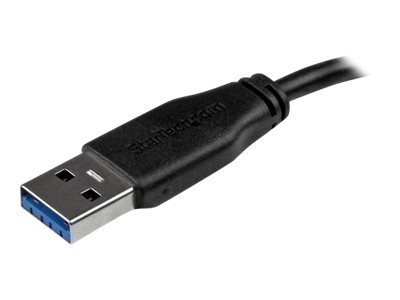 StarTech.com Cavo USB 3.0 Tipo A a Micro B slim - Connettore USB3.0 A a Micro B slim ad alta velocit