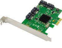 Dawicontrol PCI Card PCI-e DC-614e RAID 4Kanal SATA6G Retail - SATA - Seriale ATA II - Serial ATA II