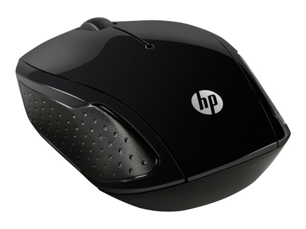 HP Mouse wireless 200 - Ambidestro - Ottico - RF Wireless - 1000 DPI - Nero