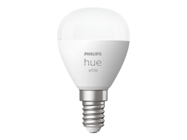 Signify Philips Hue White Lampadina Smart E14 40 W - Lampadina intelligente - Bianco - Bluetooth/Zig