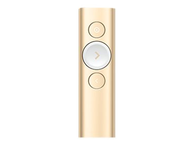 Logitech Spotlight - Bluetooth/RF - USB - 30 m - Oro