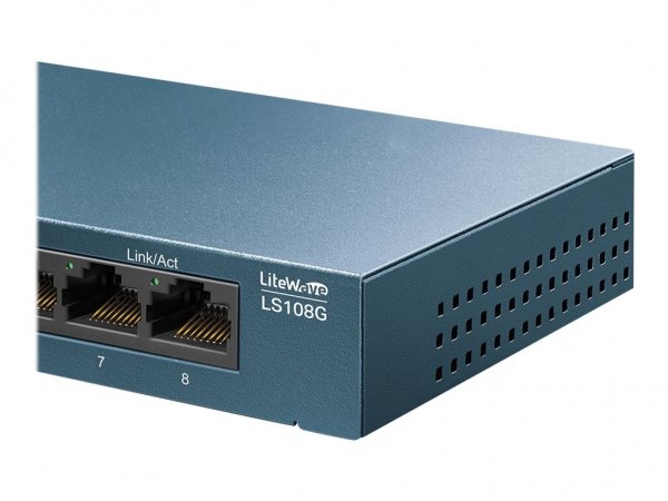 TP-LINK LS108G - Non gestito - Gigabit Ethernet (10/100/1000)