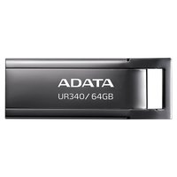 ADATA UR340 - 64 GB - USB tipo A - 3.2 Gen 2 (3.1 Gen 2) - 100 MB/s - Cuffia - Nero