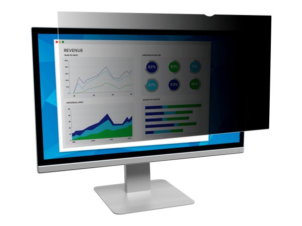 3M Filtro Privacy per monitor widescreen da 23,6” - 59,9 cm (23.6") - 16:9 - Monitor - Filtro per la