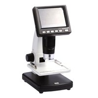 Levenhuk DTX 500 - Microscopio digitale - Nero - Bianco - LCD - 8,89 cm (3.5") - MicroSD (TransFlash