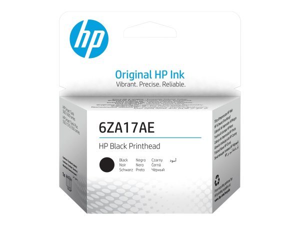 HP Testina di stampa originale 6ZA17AE - nero - Le testine di stampa originali HP GT sono compatibil