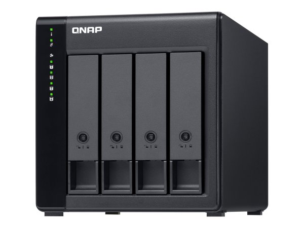 QNAP TL-D400S - Box esterno HDD/SSD - 2.5/3.5" - Seriale ATA II - Serial ATA III - 6 Gbit/s - Hot-sw