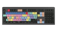 Logickeyboard LKB-PPROCC-A2M-FR - Cablato - USB - Tasto con meccanismo a forbici - AZERTY - LED - Ne