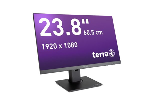 TERRA LCD/LED 2448W PV V3 schwarz HDMI/DP/USB-C/GREENLINE PLUS - Schermo piatto (tft/lcd) - 60,5 cm