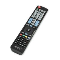 Savio RC-11 - TV - IR Wireless - Pulsanti - Nero