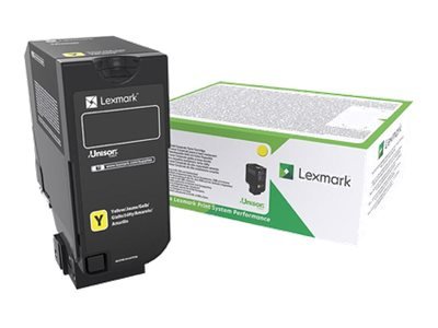 Lexmark Yellow - original - toner cartridge LCCP, Lexmark Corporate