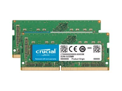 Crucial 16GB DDR4-2400 - 16 GB - 2 x 8 GB - DDR4 - 2400 MHz