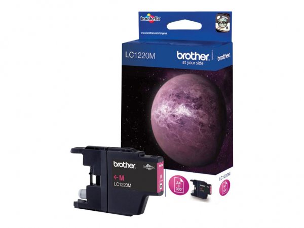 Brother LC1220M Cartuccia d'Inchiostro 300 Pagine Standard Magenta