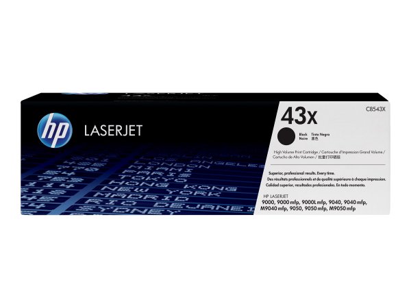 HP Cartuccia Toner originale nero ad alta capacità LaserJet 43X - 30000 pagine - Nero - 1 pz