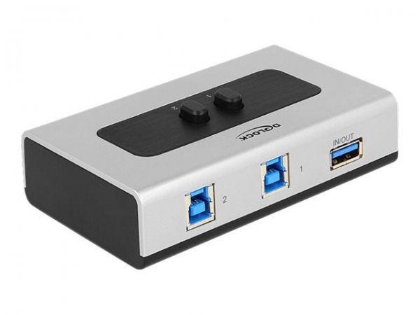 Delock Switch USB 3.0 2 port manual bidirectional