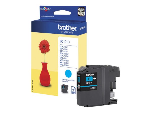 Brother LC-121C - Originale - Ciano - DCP-J752DW - MFC-J870DW - 1 pezzo(i) - 10 - 70% - 10 - 35 °C