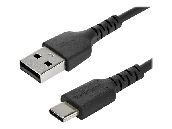 StarTech.com Cavo di Ricarica USB-A a USB-C da 1m - Resistente cavetto USB-C di Ricarica Veloce e Sy