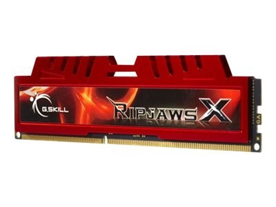 G.Skill 8GB DDR3-1600 CL10 RipjawsX - 8 GB - 1 x 8 GB - DDR3 - 1600 MHz - 240-pin DIMM