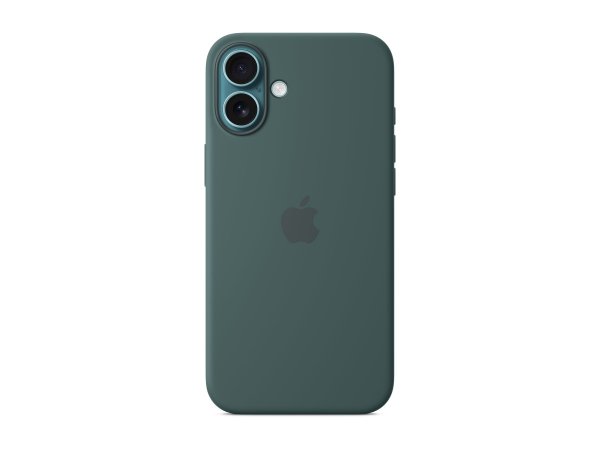 Apple iPhone 16 Plus Silicone Case with MagSafe - Lake Green