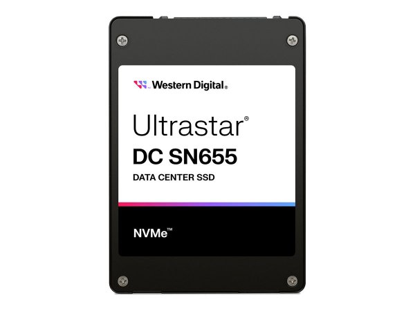 WD Ultrastar DC SN655 U.3 3.84TB PCIE TLC RI-1DW/D Dual Port BICS5 SE