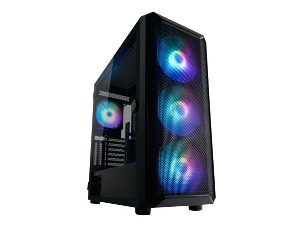 LC-Power Gaming 804B - Midi Tower - PC - Nero - ATX - micro ATX - Mini-ITX - Metallo - Plastica - Ve