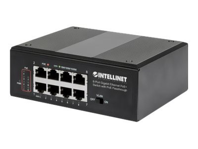 Intellinet 561624 - Gigabit Ethernet (10/100/1000) - Full duplex - Supporto Power over Ethernet (PoE