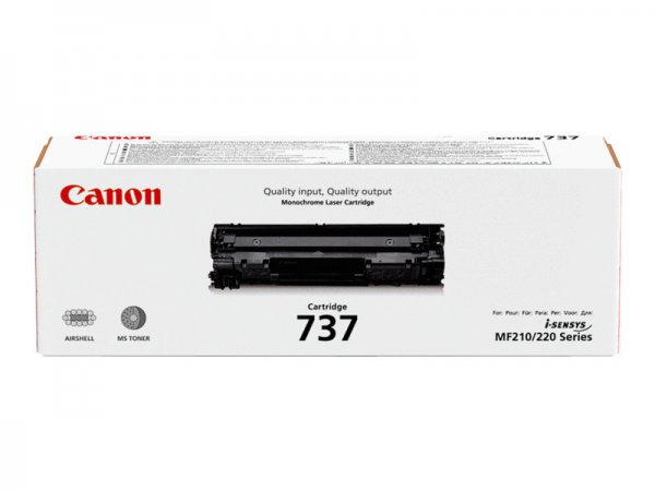 Canon 737 - Black - original - toner cartridge