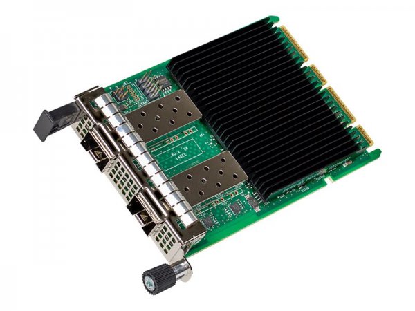 Intel E810-XXVDA2 f/ OCP 3.0 - Interno - Cablato - PCI Express - Fibra - Nero - Verde - Argento