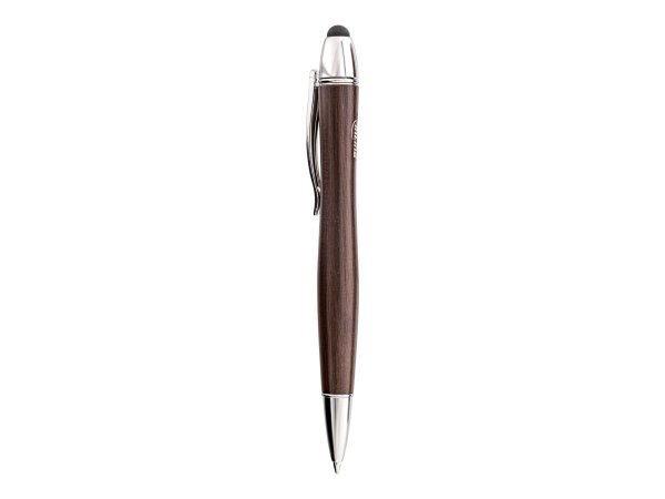 InLine Stylus woodpen - penna sfera - pennino touch capacitivo - legno noce/metal