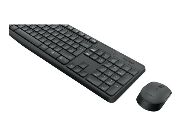 Logitech MK235 - Tastatur-und-Maus-Set - kabellos