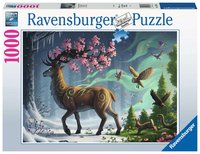 Ravensburger RAV Puzzle D. Hirsch a. Frühlingsb 1000 17385