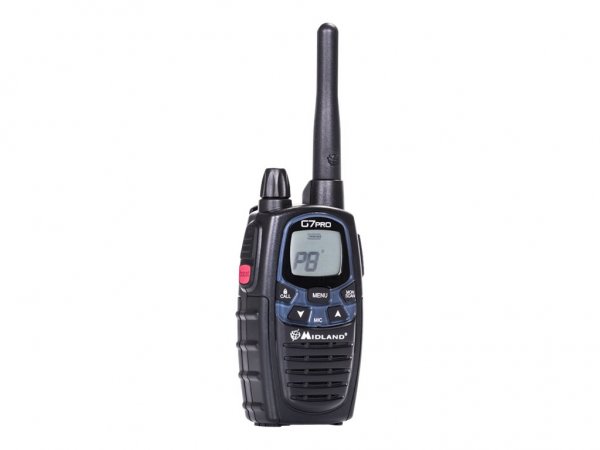 Midland G7 Pro Walkie Talkie - Radio mobile professionale (PMR) - 69 canali - 446.00625 - 446.09375