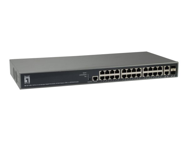 LevelOne GEP-2682 - Gestito - L3 - Gigabit Ethernet (10/100/1000) - Supporto Power over Ethernet (Po