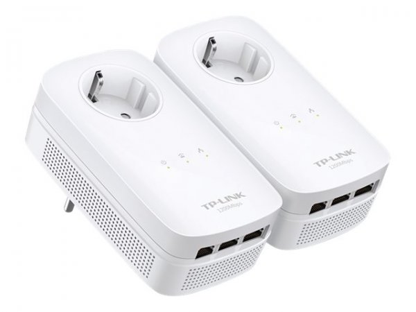 TP-LINK AV1200 - 1200 Mbit/s - IEEE 1901,IEEE 802.3,IEEE 802.3ab,IEEE 802.3u - Gigabit Ethernet - 10