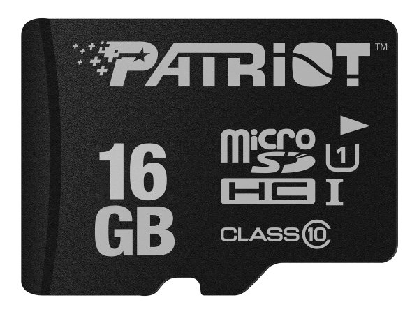 PATRIOT Memory PSF16GMDC10 - 16 GB - MicroSDHC - Classe 10 - UHS-I - 80 MB/s - Class 1 (U1)