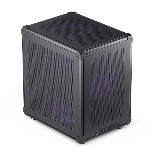 Jonsbo C6 Black Micro-Tower PC Case, PC Case da gioco