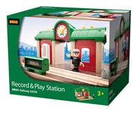 BRIO Record & Play station - Paesaggio - 3 anno/i - Nero - Verde - Rosso