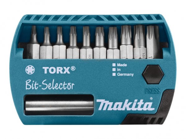 Makita P-53768 - 11 pz - Torcia - 1.5/ 2.0/ 2.5/ 3.0/ 4.0/ 5.0/ 6.0/ 8.0x25 mm - 25 mm