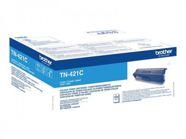 Brother Toner TN 421C - Toner cyan TN-421 original - Originale - Unità toner