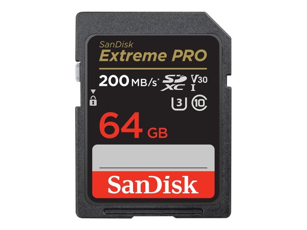 SanDisk Extreme Pro - Flash-Speicherkarte - 64 Gb - Extended Capacity SD (SDXC)