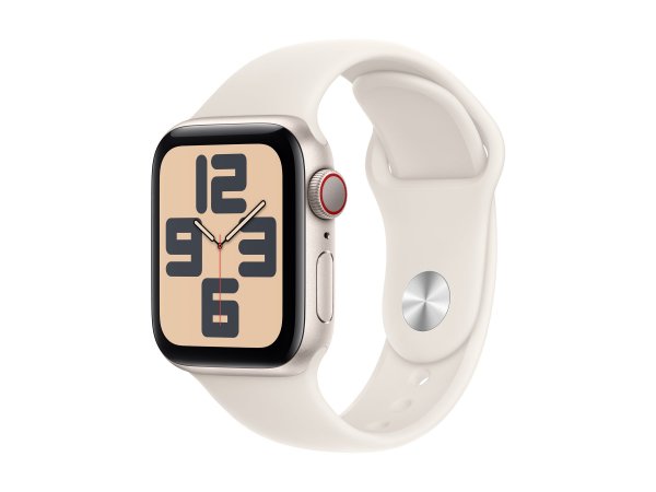 Apple Watch SE GPS+ Cellular - 40 mm - Starlight Aluminium