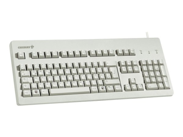 Cherry Classic Line G80-3000 - Tastiera - Laser - 105 tasti QWERTZ - Nero, Grigio